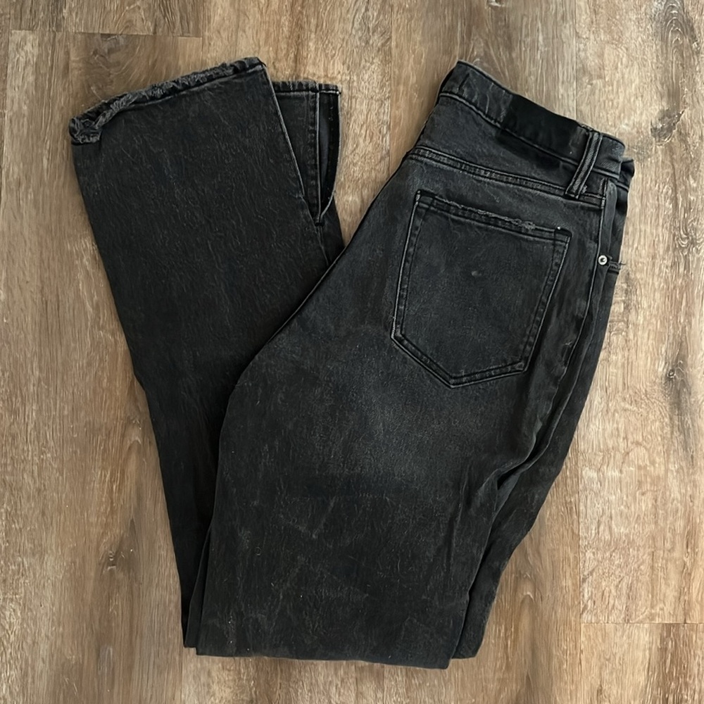 Abercrombie 90s straight ultra high rise